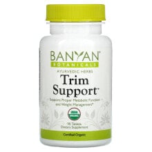 БАДы для похудения и контроля веса banyan Botanicals, Trim Support, 90 таблеток