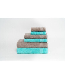 OZAN PREMIUM HOME sweet Home Collection Turkish Cotton 6-Pc. Bath Towel Set