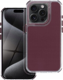 OEM Futerał MATRIX do IPHONE 16 PLUS purpurowy