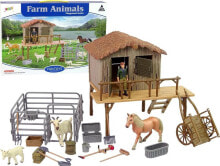 Educational play sets and action figures for children