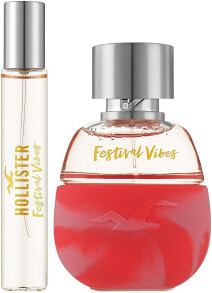 Hollister Festival Vibes For Her - Duftset (Eau de Parfum 50ml + Eau de Parfum 15ml)