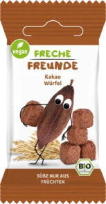 Купить детское питание FRECHE FREUNDE: Kindersnack Müsliwürfel Kakao, 20 g