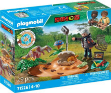 Купить фигурки животных Playmobil: Stegosaurusnest mit Eierdieb