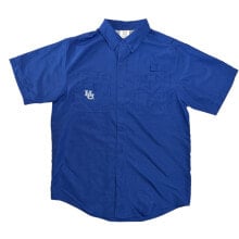 Купить мужские футболки Pro Edge: Pro Edge Men's Short Sleeve Button-Down NCAA Moisture Wicking Shirt