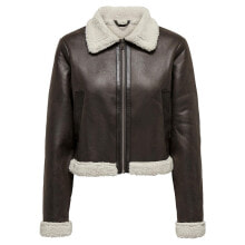 ONLY Betty Bonded Leather Jacket