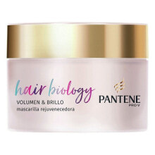 Маски и сыворотки для волос pantene Hair Biology Volumen & Brillo восстанавливающая маска для тонких или слабых волос 160 мл