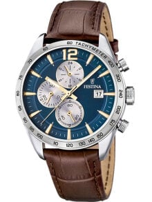 Festina F16760/7 Chronograph Mens Watch 44mm 5ATM