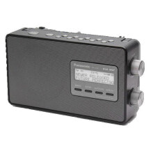 Радиоприемники panasonic RF-D10 радиоприемник Персональный Цифровой Черный RF-D10EG-K