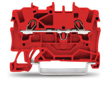 Wago 2001-1203 клеммная коробка 2 Красный