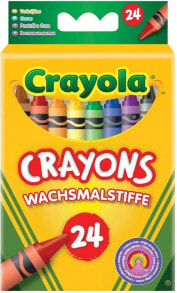 Цветные карандаши для рисования для детей crayola Kredki świecowe 24 szt. - 0024