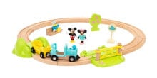 Наборы игрушечных железных дорог, локомотивы и вагоны для мальчиков bRIO Mickey Mouse Train Set модель железной дороги 32277