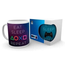 GB EYE Playstation Eat Sleep Mug