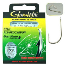 GAMAKATSU TM 608 FC Tied Hook 0.160 mm 100 cm