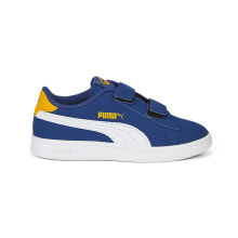 Puma Smash V2 Buck V Ps Boys Size 2.5 M Sneakers Casual Shoes 36518347