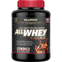 Whey Protein aLLMAX Nutrition ALLWHEY Gold Premium Isolate-Whey Protein Blend Chocolate -- 5 lbs
