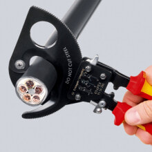 Резак для кабелей (по принципу трещоточного ключа) Knipex 95 36 280 280 мм