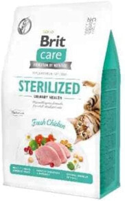 Сухой корм для кошек  Brit Care, беззерновой, для поддержания здоровья мочевой системы, с курицей,0.4 кг