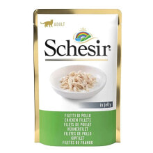 SCHESIR In jelly chicken fillet wet cat food 85g