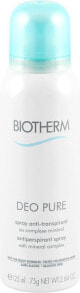Дезодоранты Biotherm Deo Pure Antiperspiratn Spray Антиперспирант-спрей без спирта 125 мл