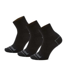 TIMBERLAND Everyday Core FC Opt A Quarter crew socks 3 pairs