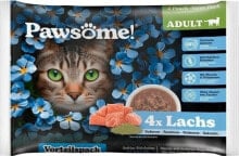 Pawsome Pawsome Adult Lachs - łosoś saszetki 4x85g