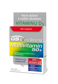 Витамин D green-Swan  Extra Strong Multivitamin 50+,---Мультивитамины 50+, 30 таблеток