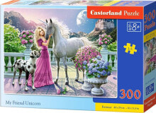 Castorland Puzzle Mój Przyjaciel Jednorożec 300 elementów (030088)