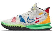 Nike Kyrie 7 EP 欧文7 减震耐磨 低帮 实战篮球鞋 男女同款 白绿蓝 / Кроссовки Nike Kyrie 7 DC9121-001