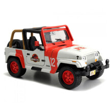 Toy cars and equipment for boys Jurassic Park