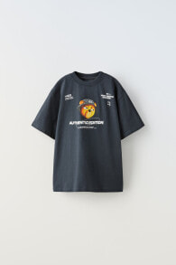 Bear print t-shirt