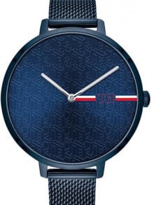 Женские наручные кварцевые часы Tommy Hilfiger ремешок из нержавеющей стали. Водонепроницаемость-3 АТМ. Прочное, минеральное стекло.