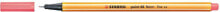 Письменные ручки stabilo Fineliner neon red 88/040