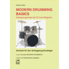 Leu-Verlag Modern Drumming Basics book incl. CD (D. Stein)