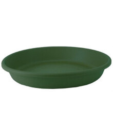 The HC Companies flower Pot Drip Trays for Classic Planters, 16 - Evergreen