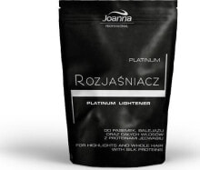 Joanna Platinum Lightener with Silk Proteins Осветлитель для волос, оттенок платиновый 450  г