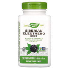 Siberian Eleuthero, Root, 425 mg, 180 Vegan Capsules