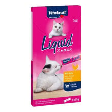 VITAKRAFT Liquid Snack Chicken 6 x cat treat 15g