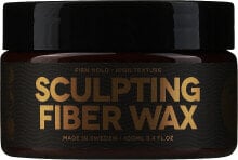 Wax and paste for hair styling