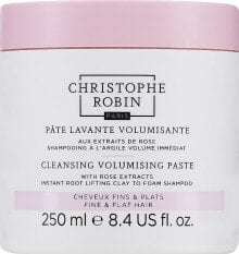 Купить средства для укладки волос Christophe Robin: Reinigende Haarpaste für mehr Volumen mit reinem Rassoul und Rosenextrakten