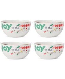 Lenox snoopy Christmas All Purpose Bowls, Set of 4