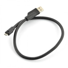 Кабель USB A-B - жесткий материал - 0,45 м