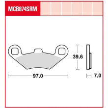 TRW Scooter Peugeot Metropolis 400 15 Sintered Brake Pads