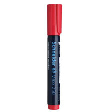 Письменные ручки schneider Pen Maxx 250 перманентная маркер Красный Скошенный наконечник 125002