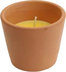 CITRONELLA Terracotta candle 5.5x5 cm