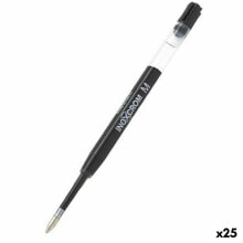 Refill for ballpoint pen Inoxcrom M Black 1 mm (25 Units)