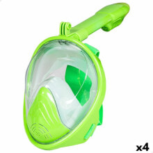 Masks and snorkels for scuba diving