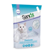 Купить косметика и гигиенические товары для собак SANICAT: SANICAT Silica Gel Fresh Cat Litter 7.5L