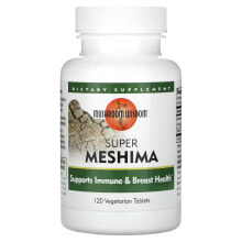 Mushroom Wisdom, Super Meshima, 120 вегетарианских таблеток