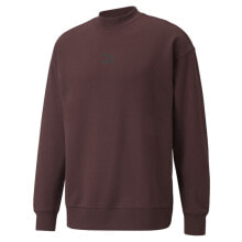Puma Classics High Mock Neck Loose Sweatshirt Mens Size S 532136-21