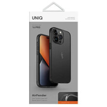 UNIQ Air Fender iPhone 14 Pro 6.1 Smoked Tinted phone case